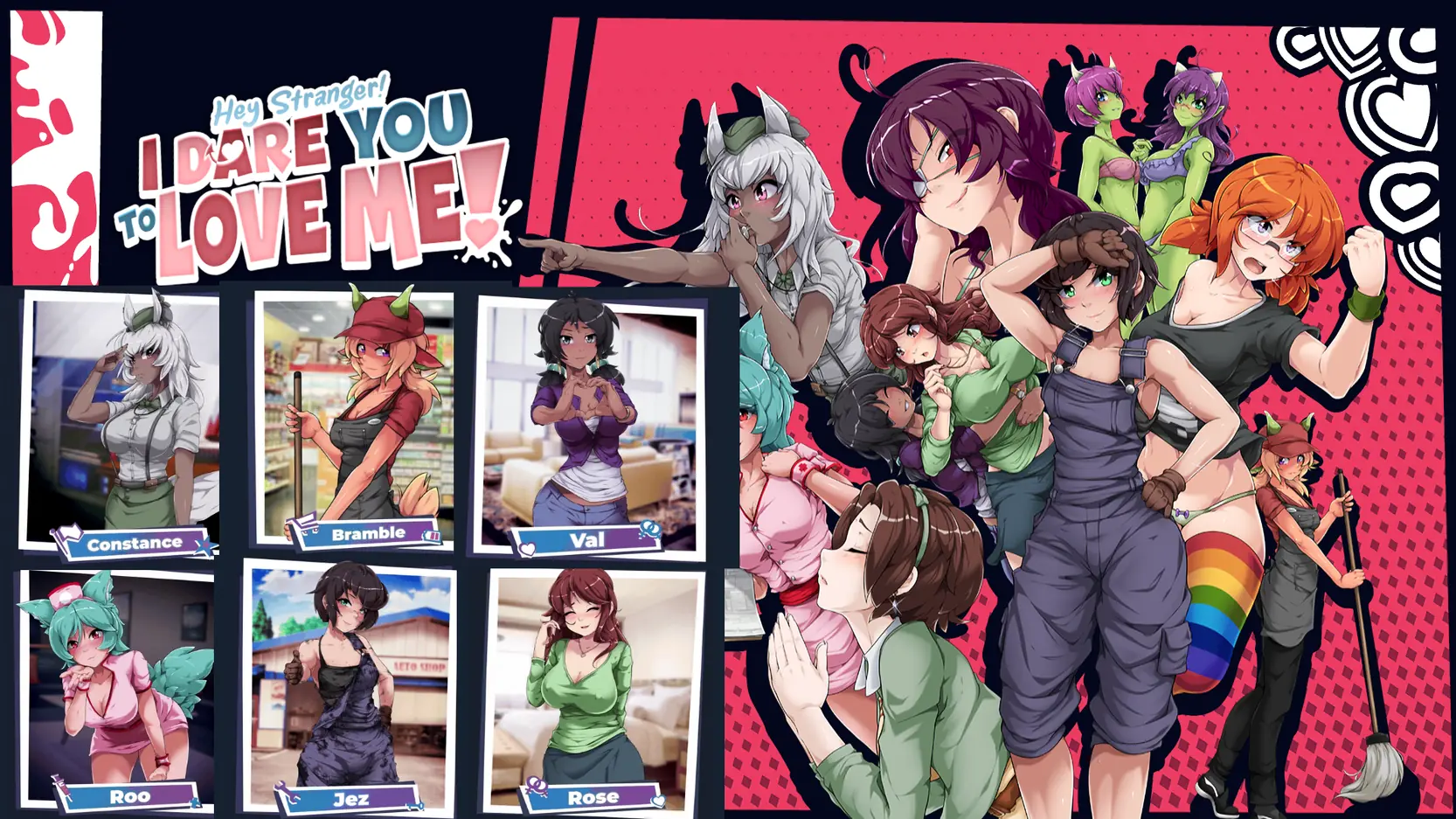 Hey Stranger! I Dare You to Love Me! porn xxx game download cover