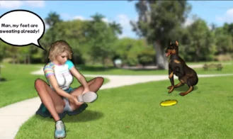 Kendall's Afternoon Frisbee Adult Game Screenshot (3)