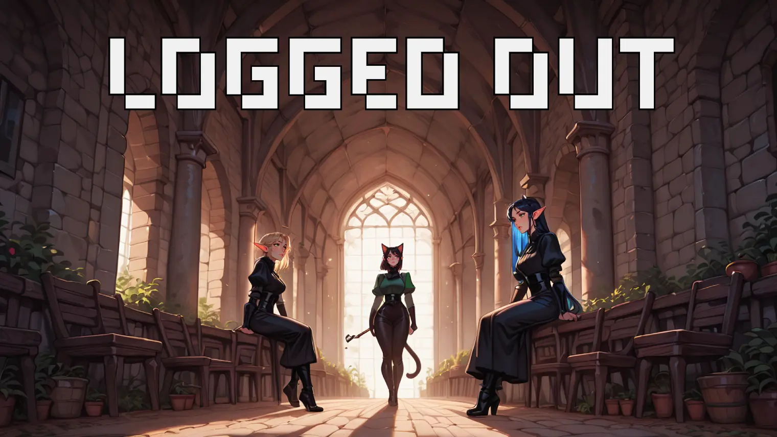 Logged Out porn xxx game download cover