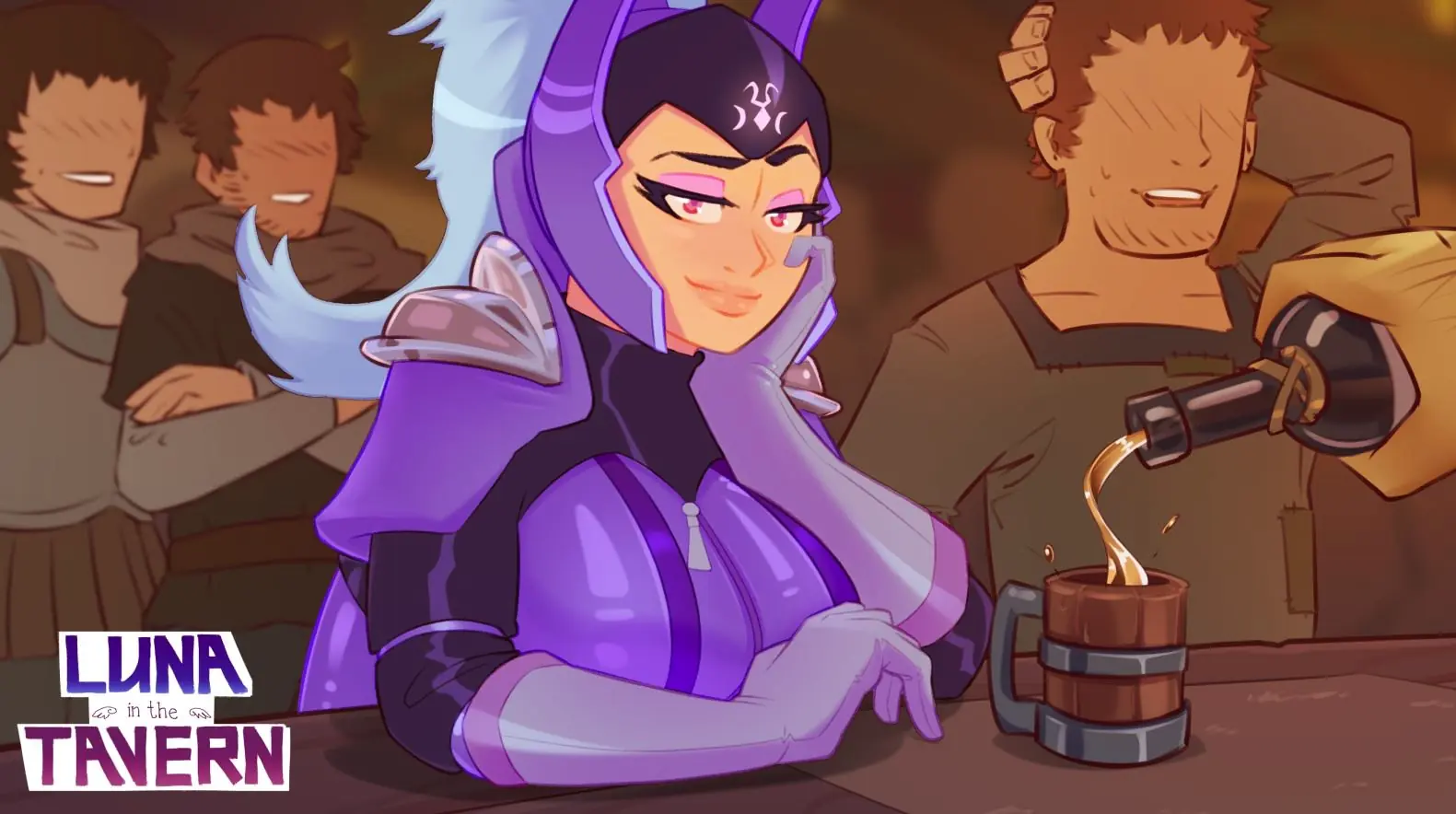 Luna in the Tavern: Animated porn xxx game download cover