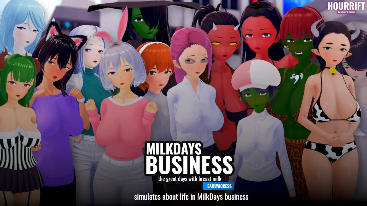 Milk Days business porn xxx game download cover