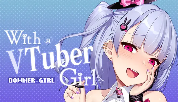 With a VTuber Girl porn xxx game download cover