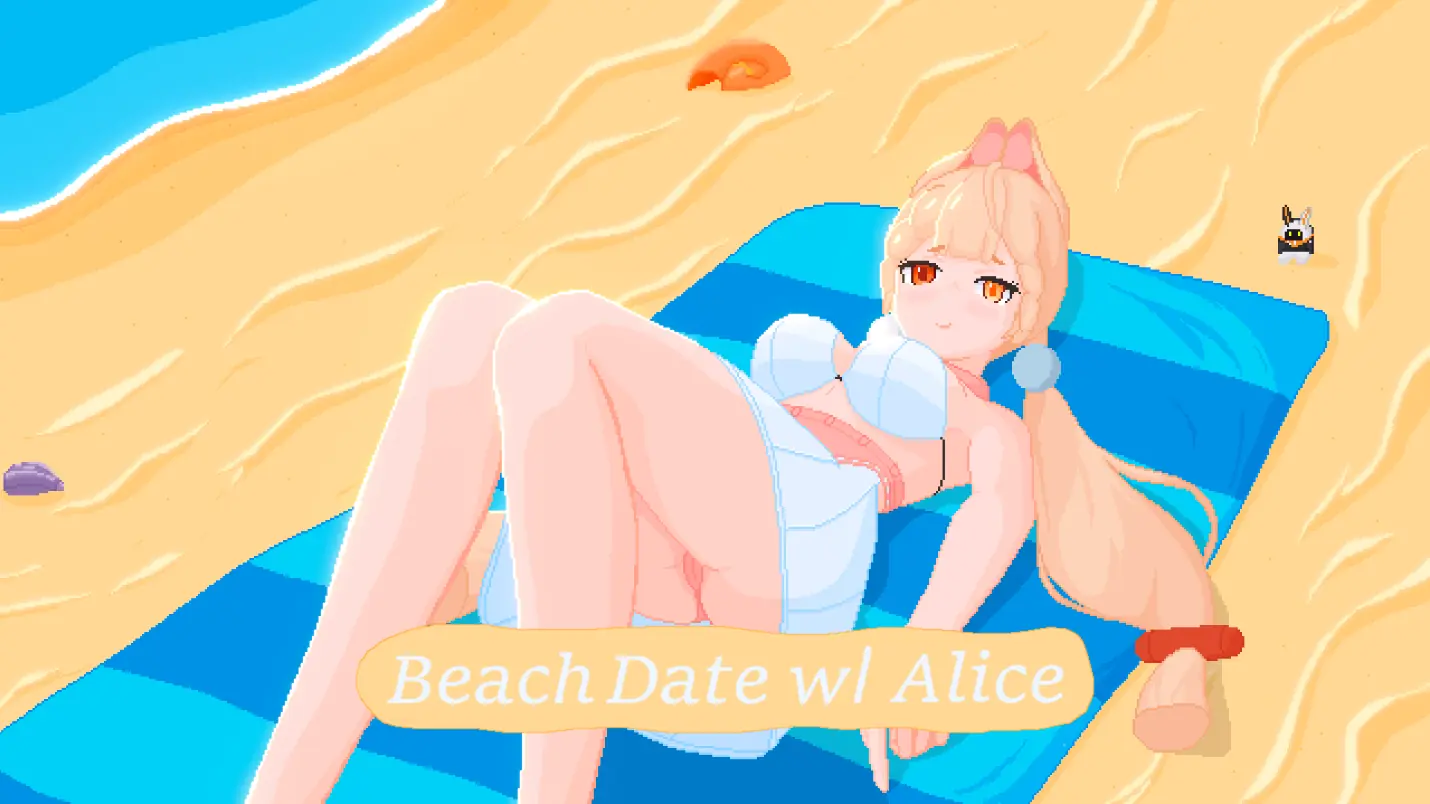 Beach Date with Alice porn xxx game download cover
