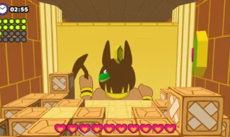 FROG vs Mural Girl 2 The back Layer Adult Game Screenshot (3)