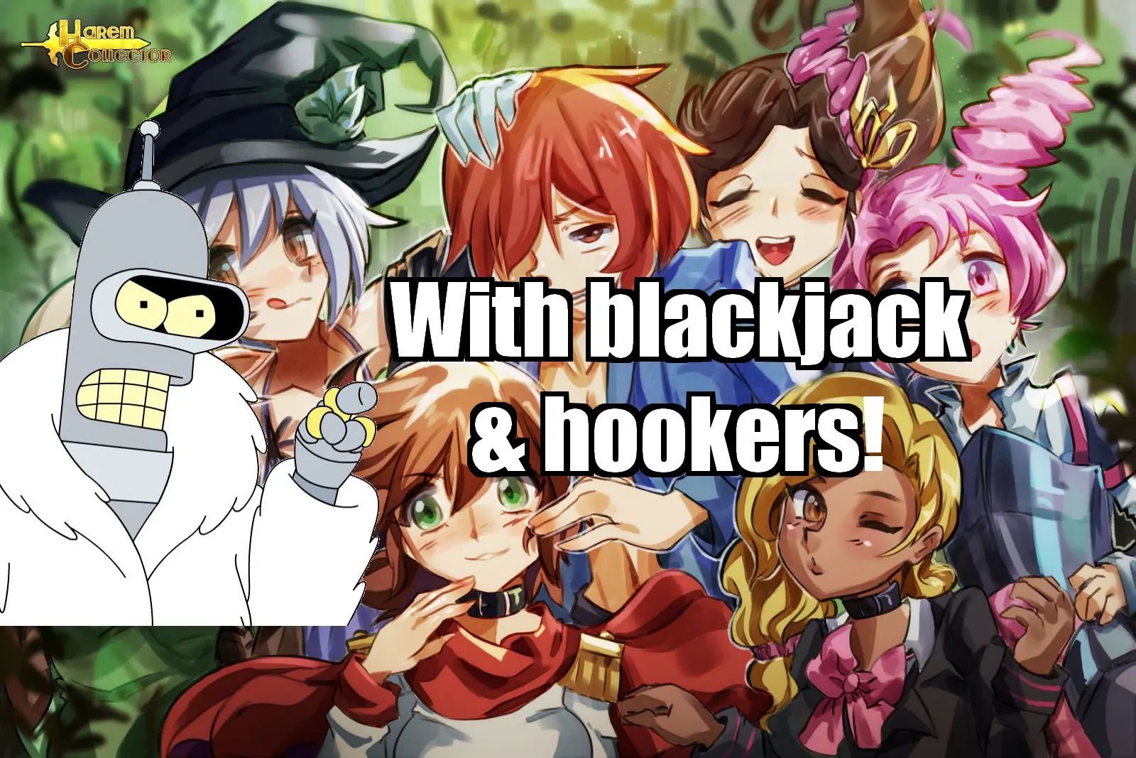 Harem Collector: Blackjack and Hookers porn xxx game download cover