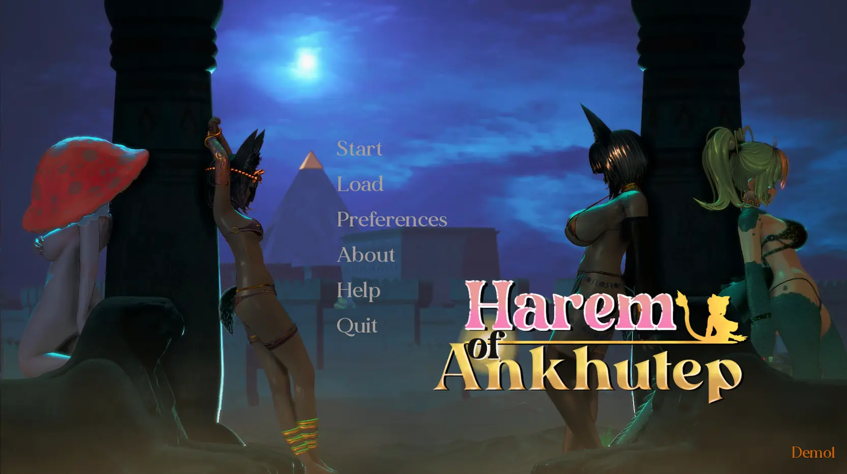 Harem of Ankhutep porn xxx game download cover