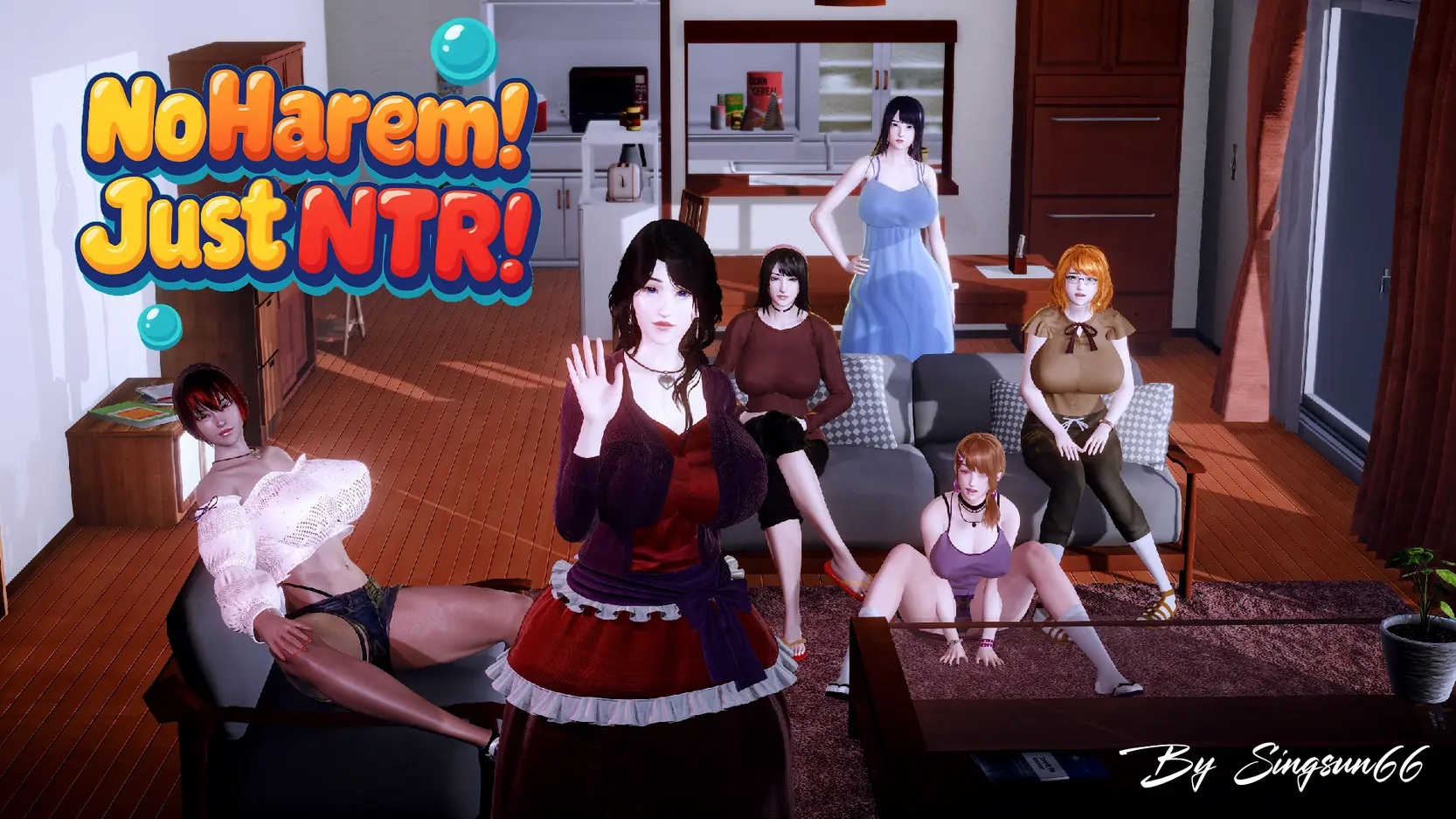 No Harem Just NTR porn xxx game download cover