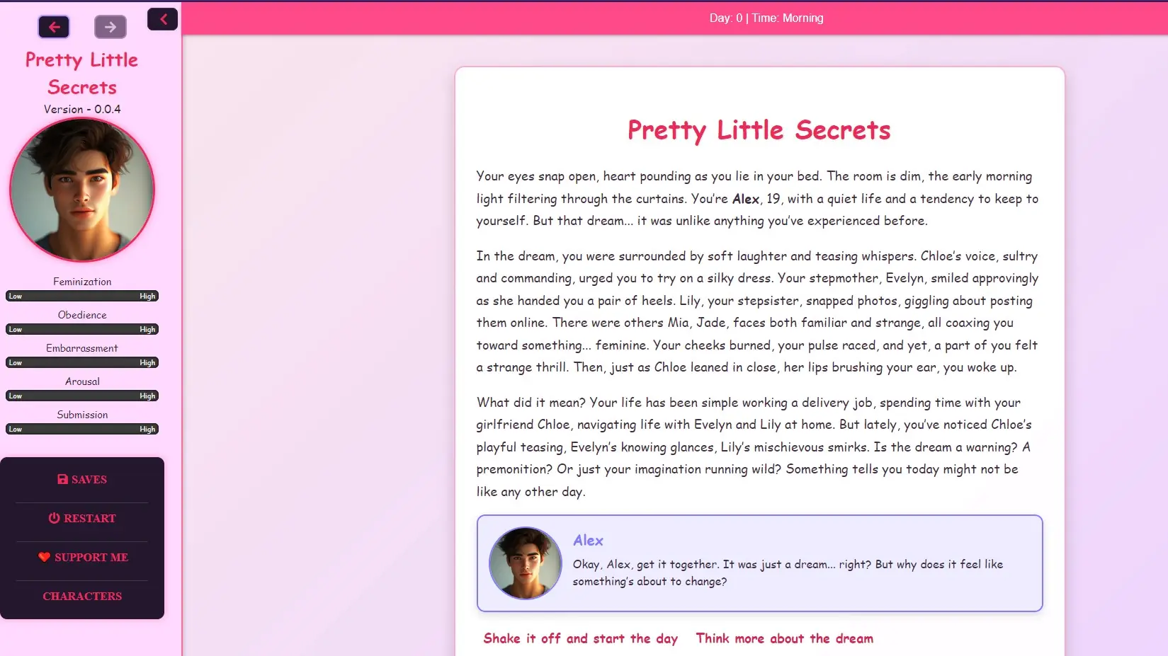 Pretty Little Secrets porn xxx game download cover