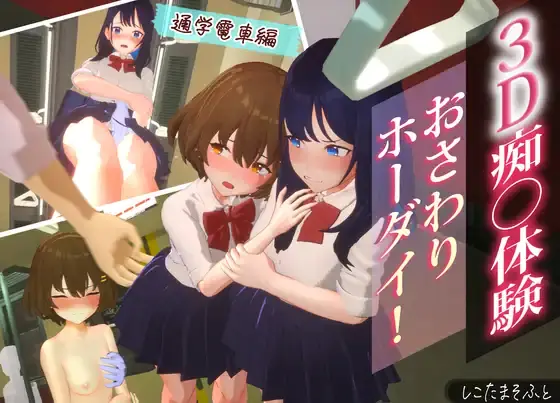 3D Molester Experience: Touching Unlimited! School Train Edition porn xxx game download cover