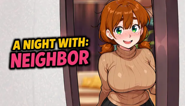A Night with Neighbor porn xxx game download cover