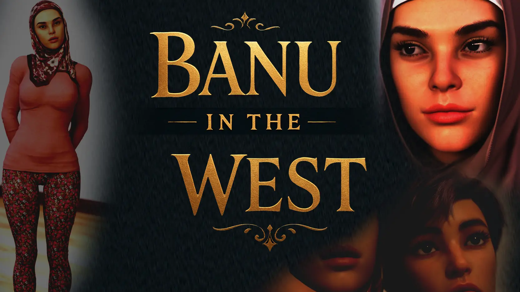 Banu in the West porn xxx game download cover