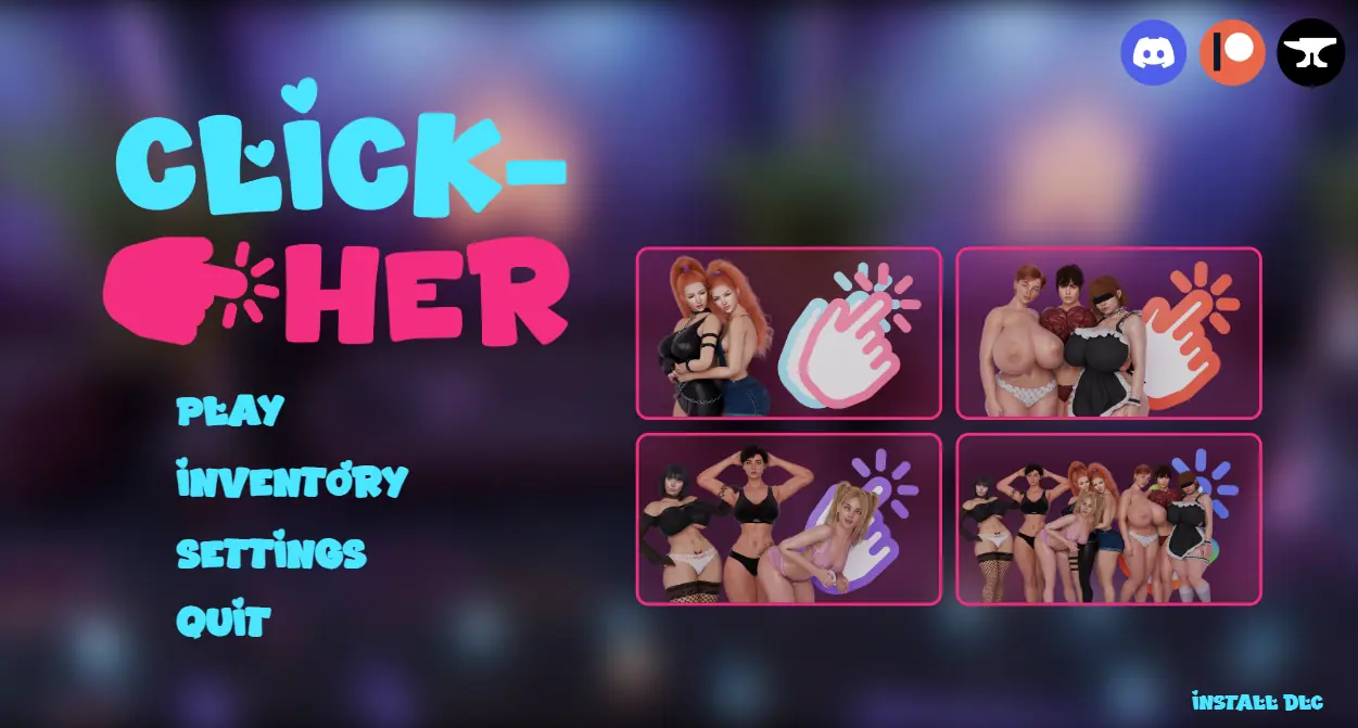Click-Her porn xxx game download cover