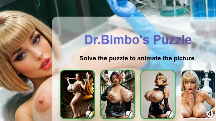 Dr. Bimbo’s Puzzles porn xxx game download cover