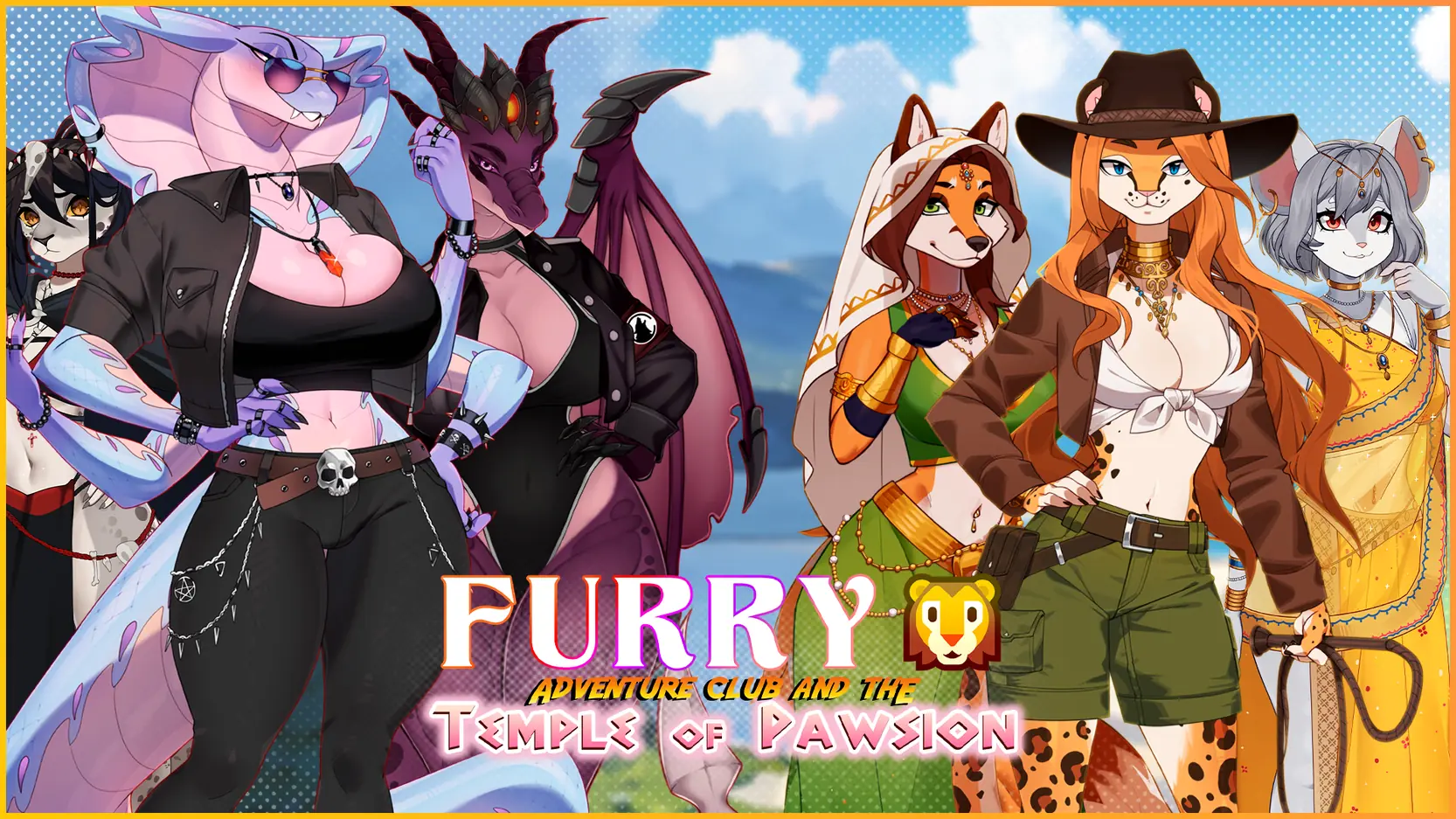 Furry Adventure Club and the Temple of Pawsion porn xxx game download cover