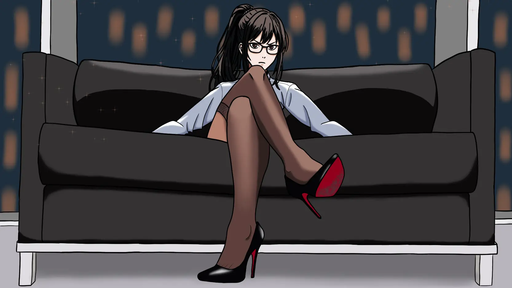 My Femdom Boss porn xxx game download cover