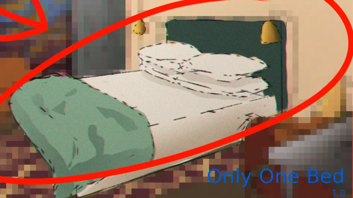 Only One Bed porn xxx game download cover