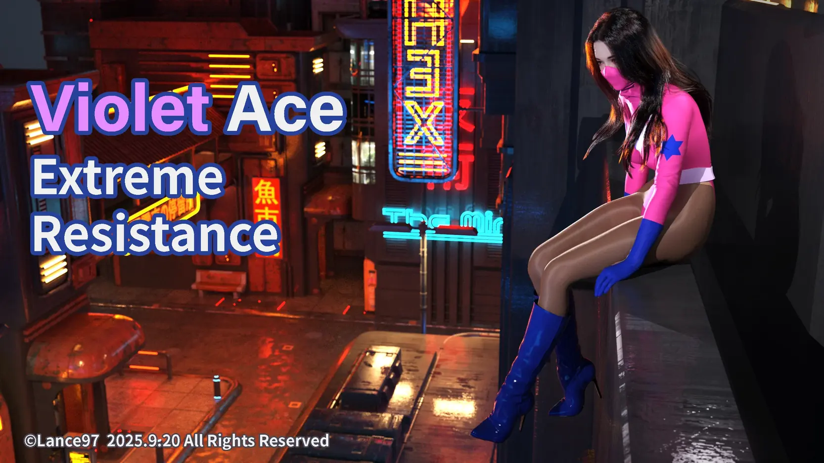 Violet Ace Extreme Ressistance porn xxx game download cover