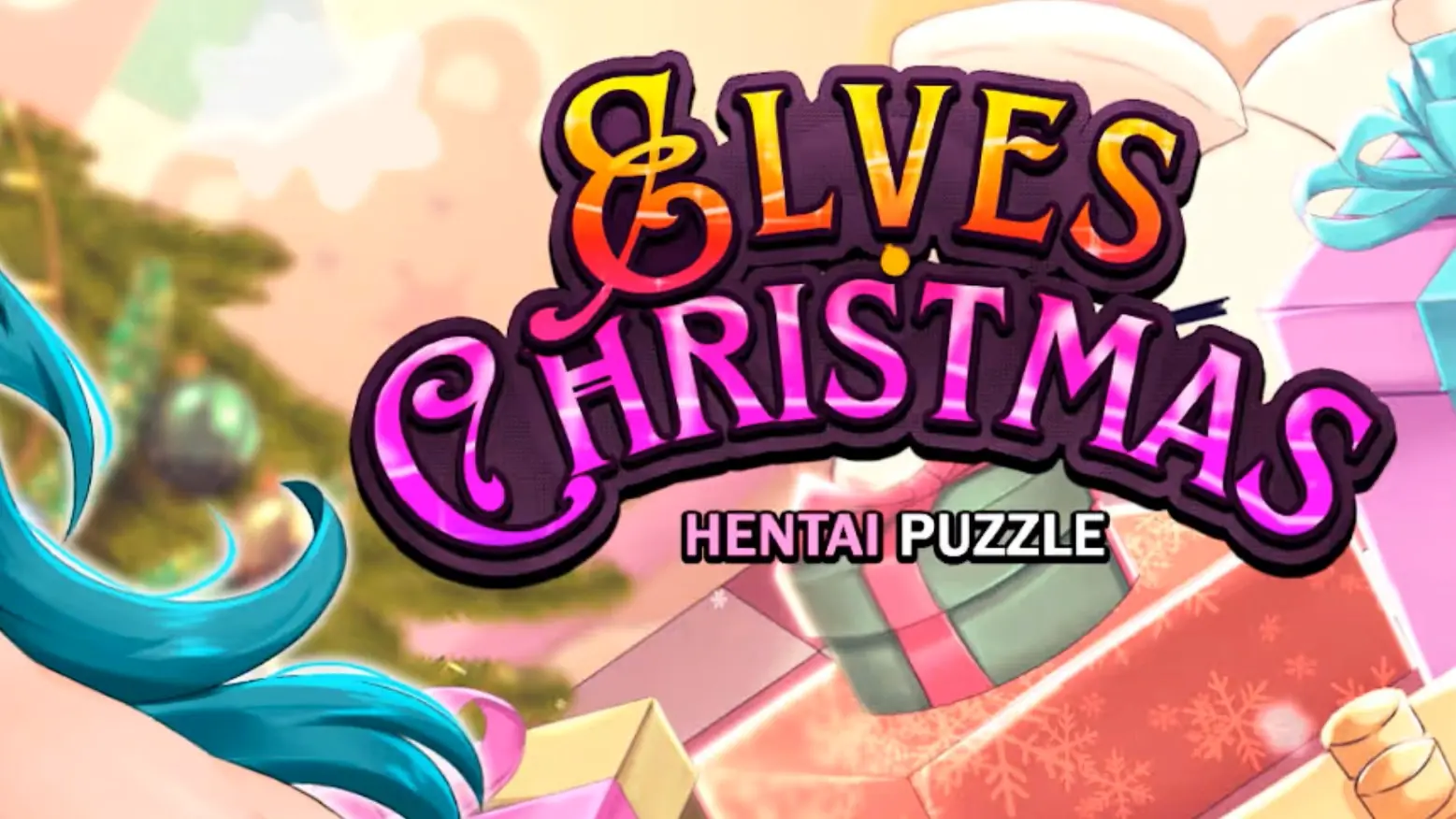 Elves Christmas Hentai Puzzle porn xxx game download cover