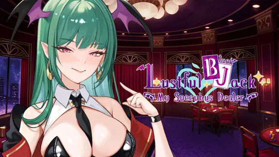 Lustful BlackJack: My Succubus Dealer porn xxx game download cover