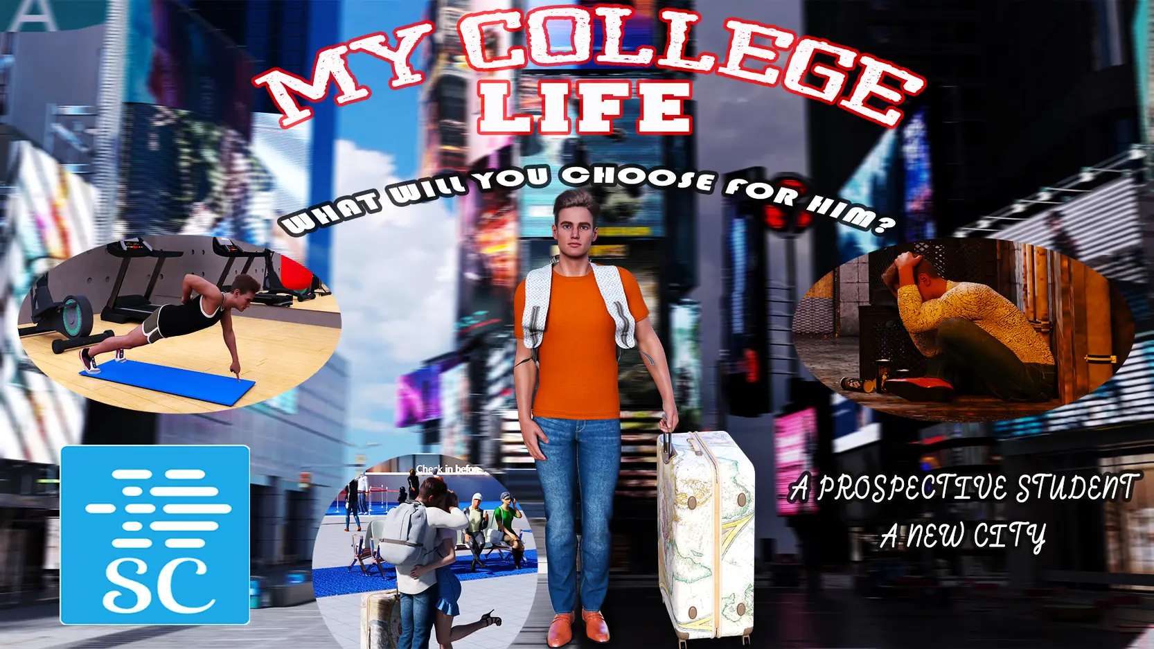 My College Life porn xxx game download cover