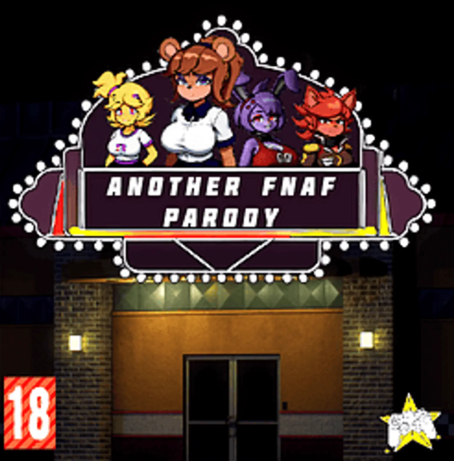 Another FNAF parody porn xxx game download cover