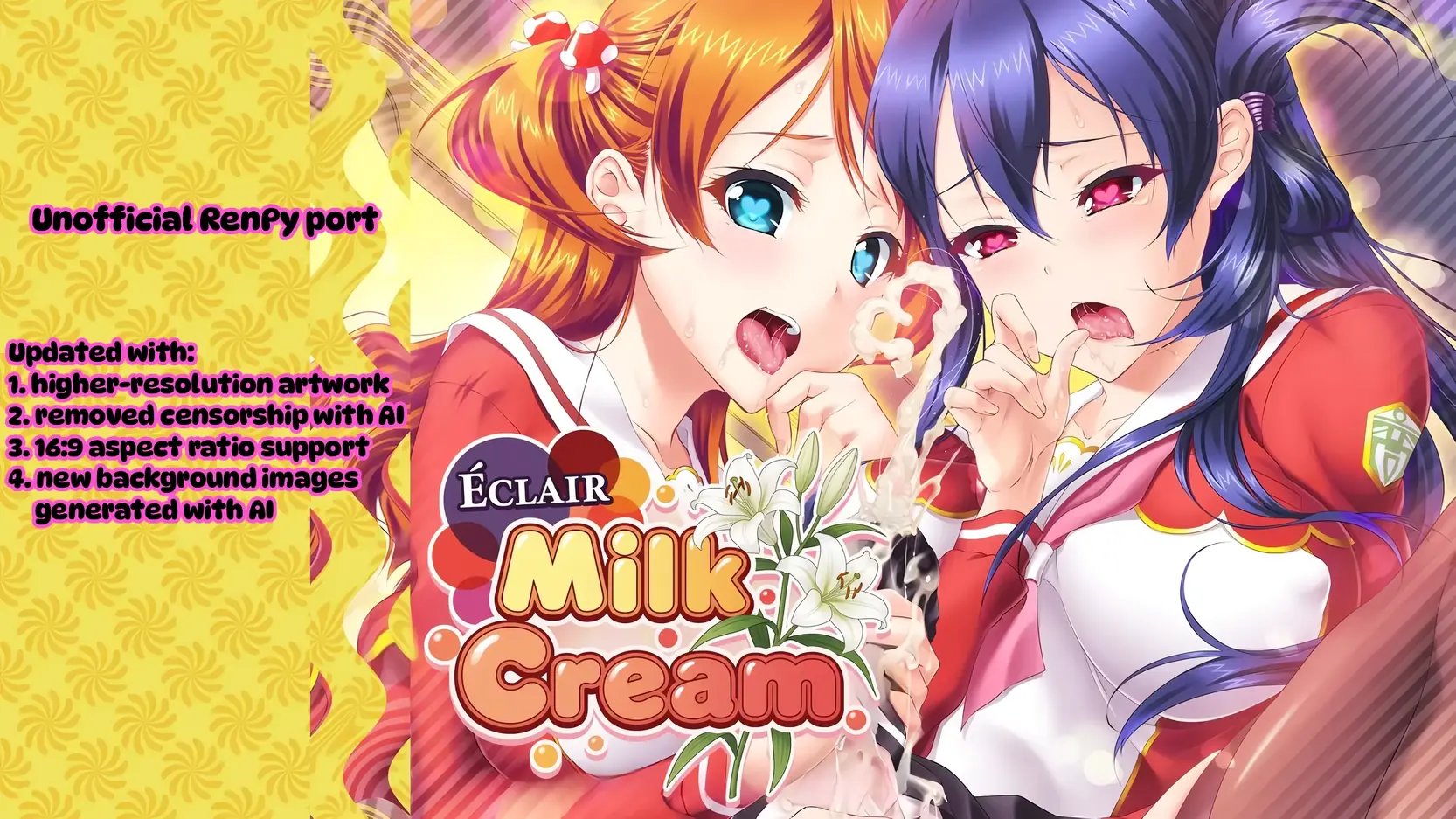Eclair Milk Cream porn xxx game download cover