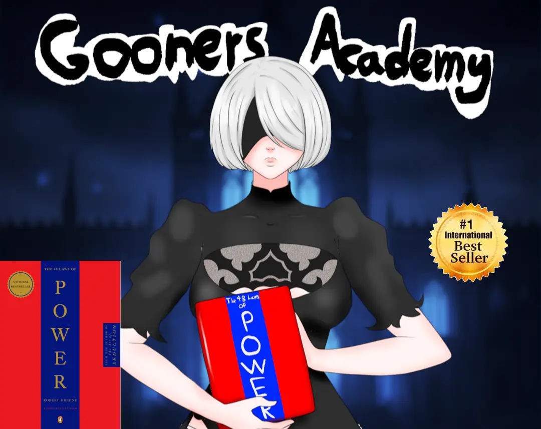 Gooners academy 48 Laws of Power porn xxx game download cover