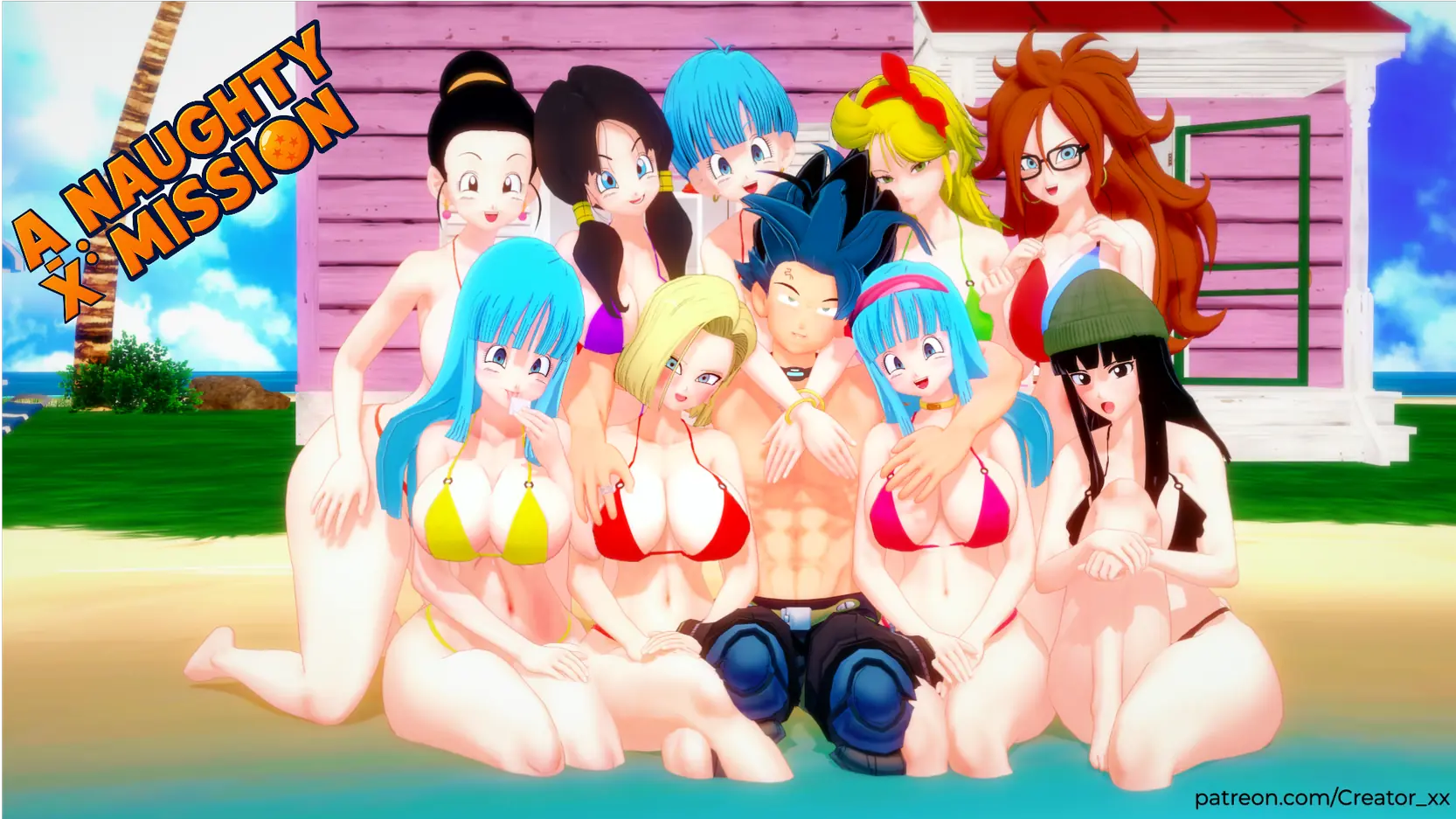 AX: Naughty Mission porn xxx game download cover