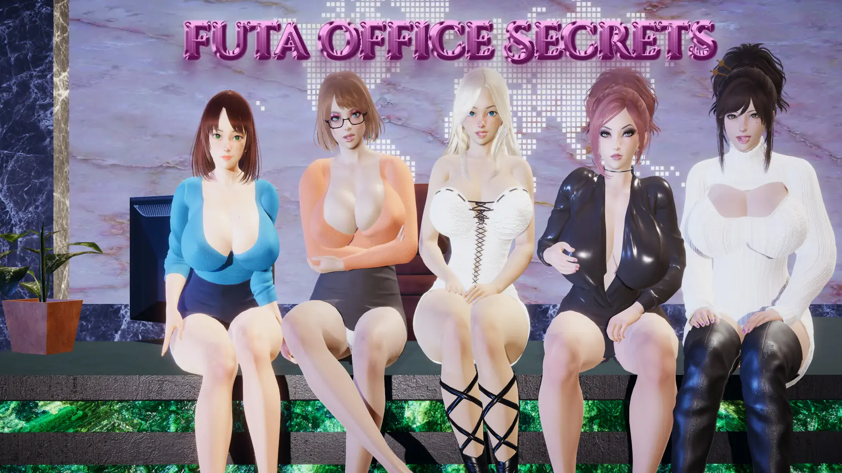Futa Office Secrets porn xxx game download cover