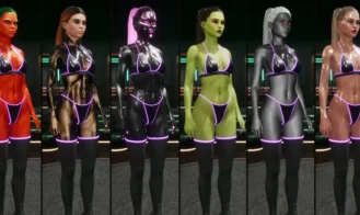 Neon Zombie Nights Adult Game Screenshots (4)