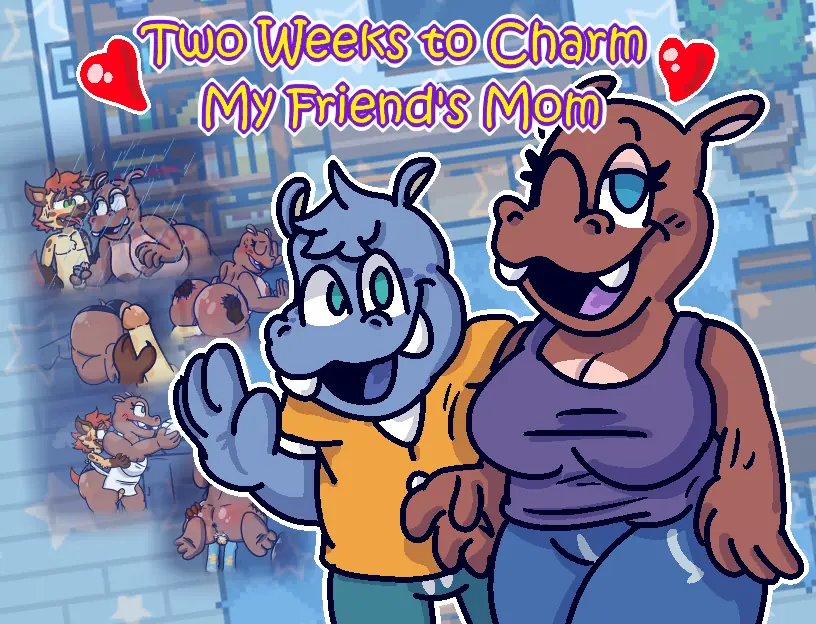Two Weeks to Charm My Friend’s Mom porn xxx game download cover