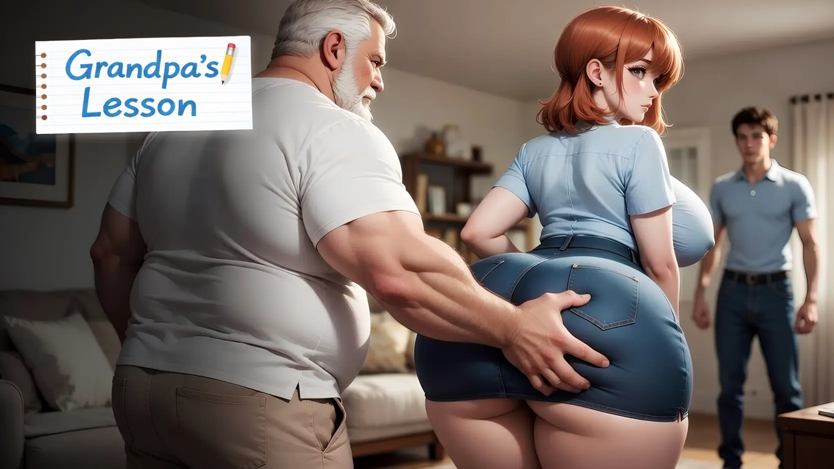 Grandpa’s Lesson porn xxx game download cover