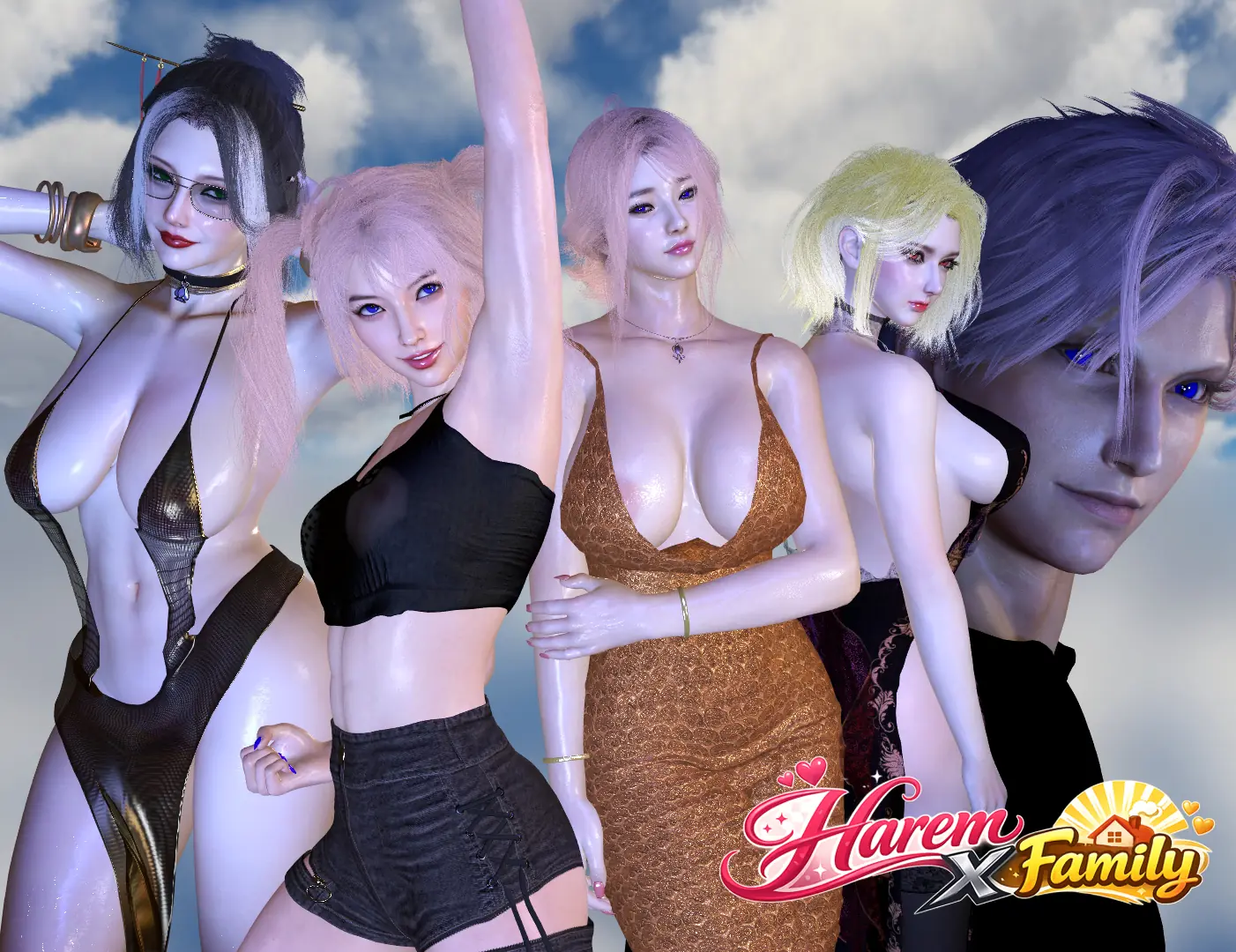 Harem x Family porn xxx game download cover