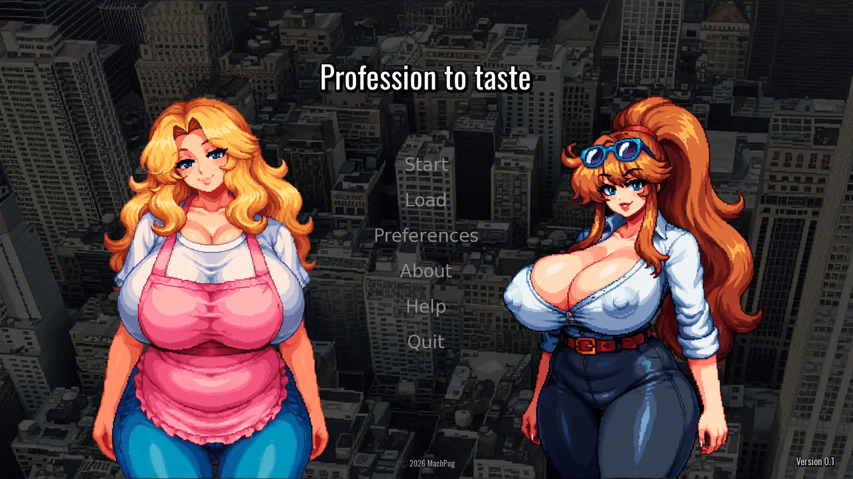 Profession to Taste porn xxx game download cover
