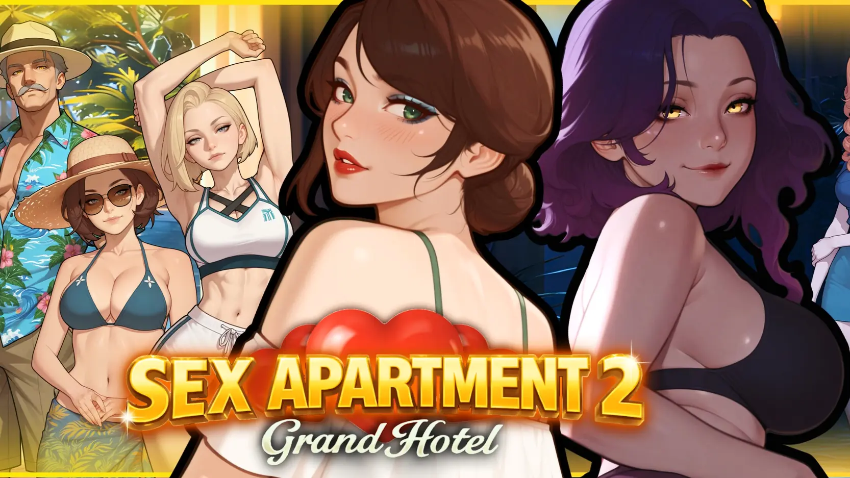 Sex Apartment 2: Grand Hotel porn xxx game download cover