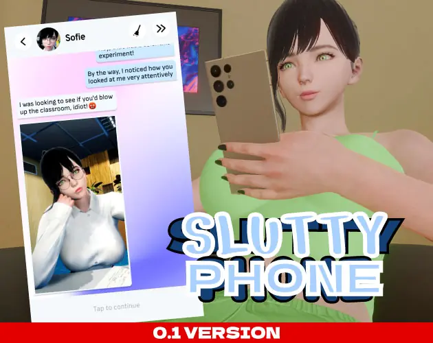 Slutty Phone porn xxx game download cover