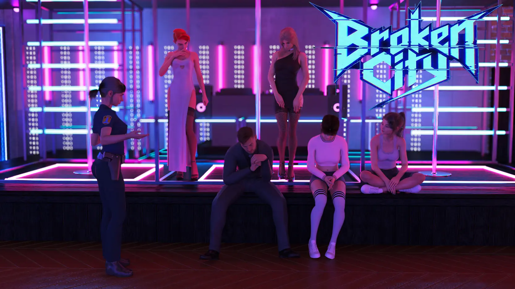 Broken City porn xxx game download cover