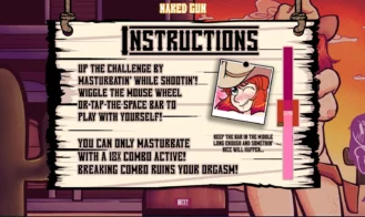Naked Gun Minigame Adult Game Screenshot (2)
