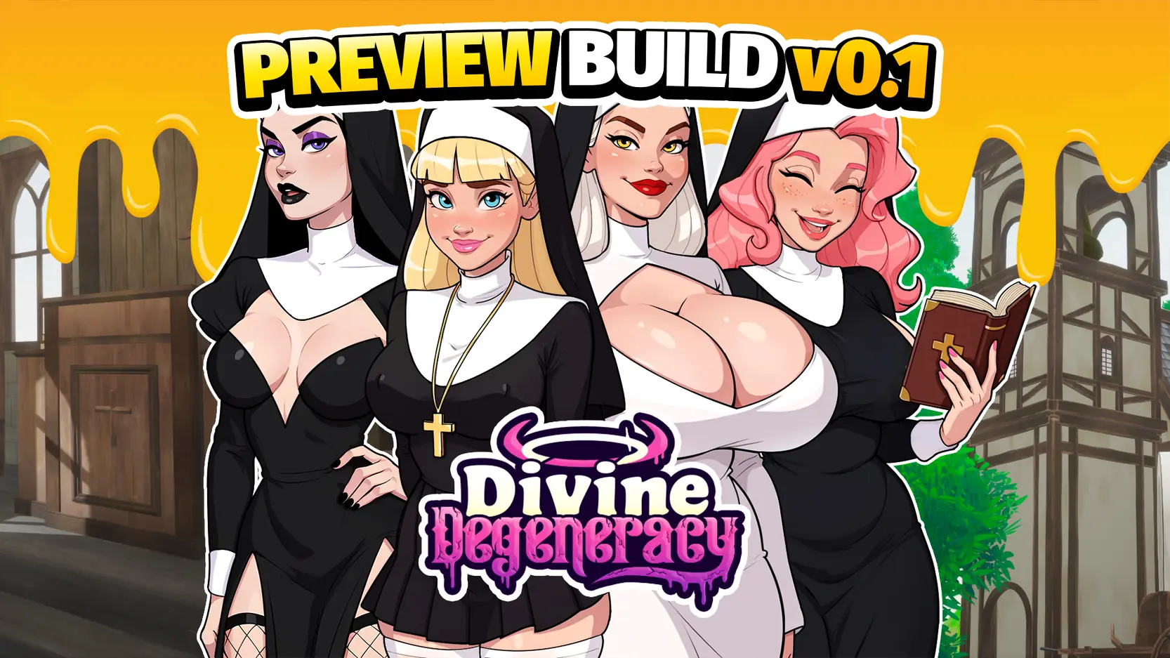 Divine Degeneracy porn xxx game download cover