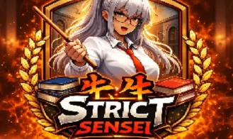 Strict Sensei porn xxx game download cover