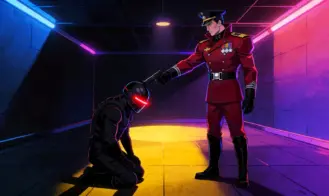 Neon Hunter Samael's Soldier Adult Game Screenshots (2)