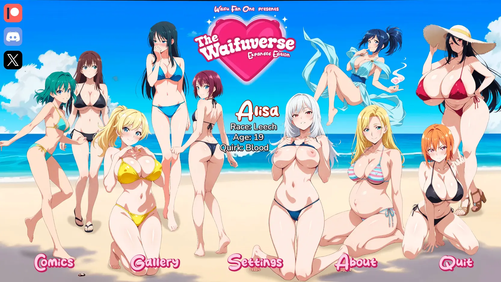 The Waifuverse – Expanded Edition porn xxx game download cover