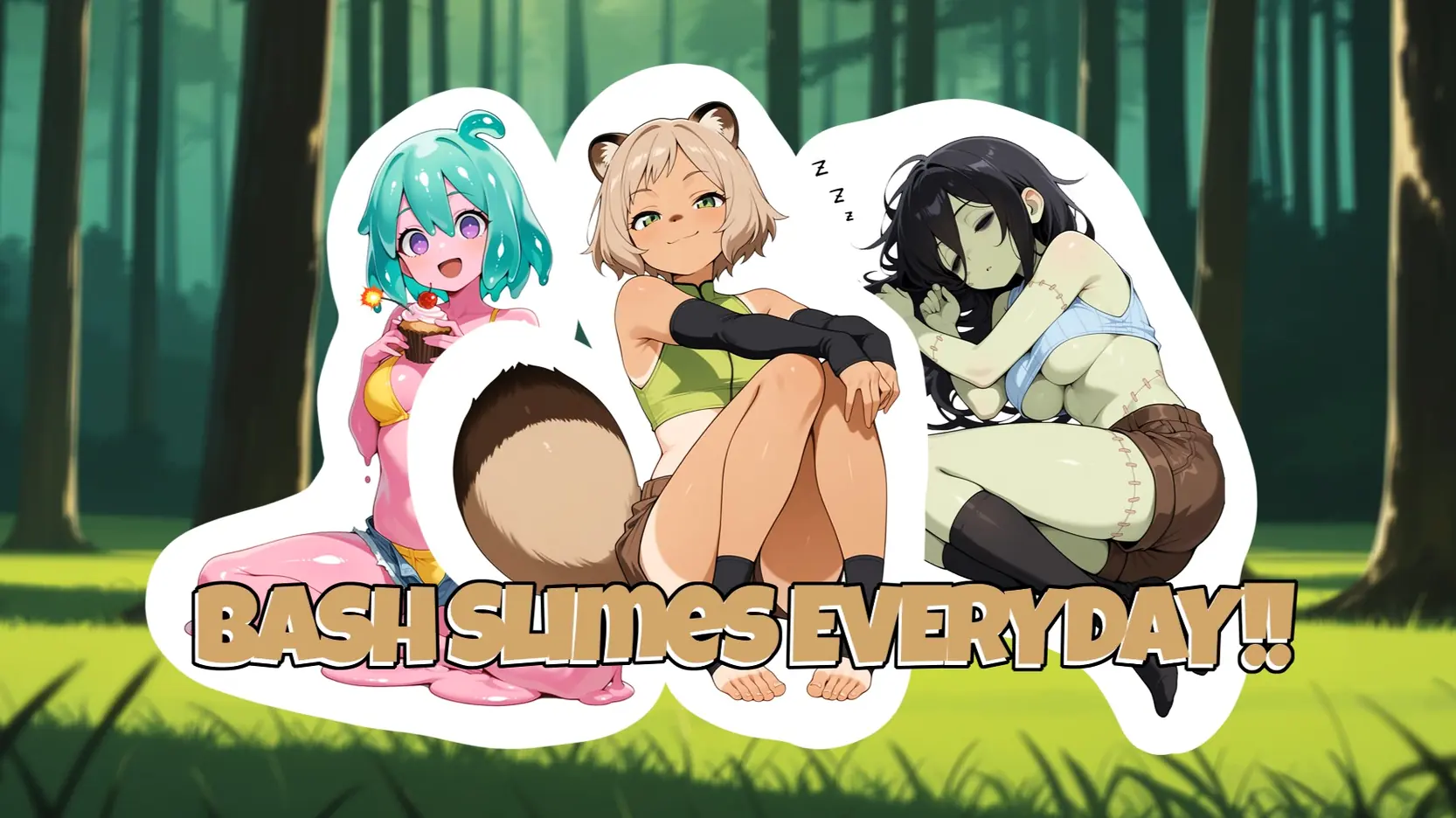 Bash Slimes EVERYDAY!! porn xxx game download cover