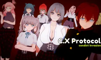 C.X Protocol: Condict Invasion porn xxx game download cover