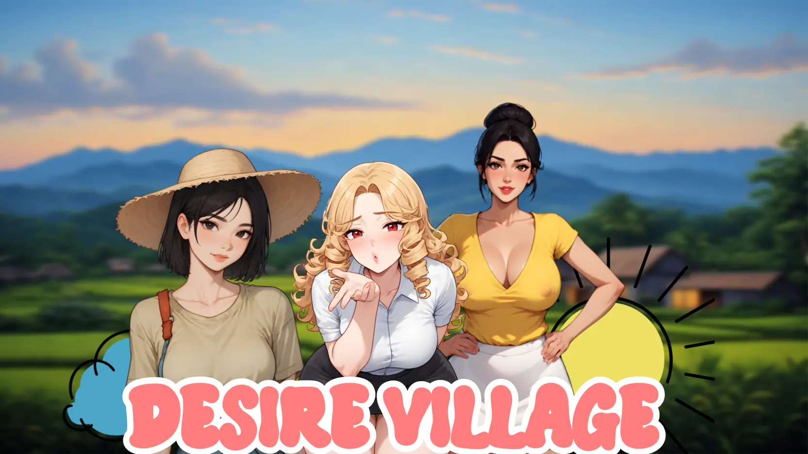 Desire Village porn xxx game download cover