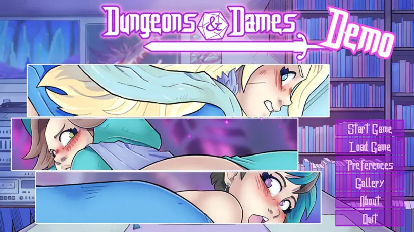 Dungeons & Dames porn xxx game download cover
