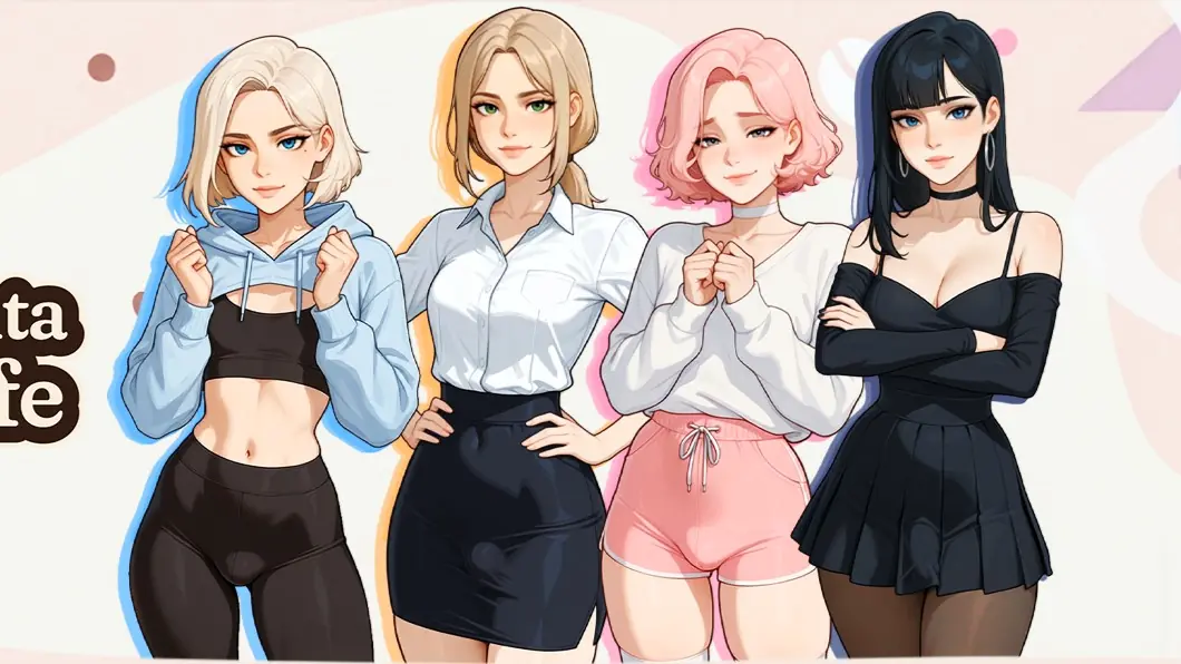Femboy & Futa Cozy Cafe porn xxx game download cover