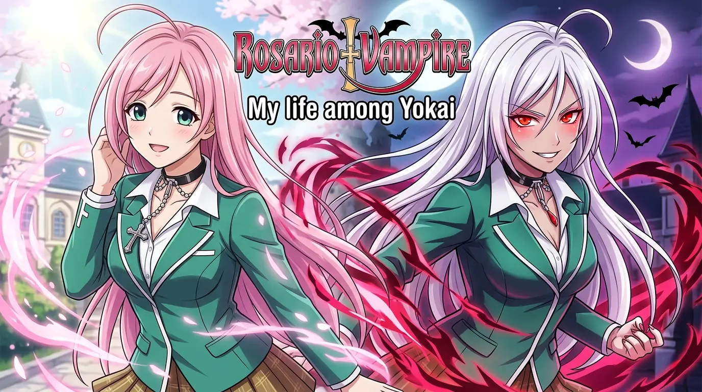 Rosario + Vampire porn xxx game download cover