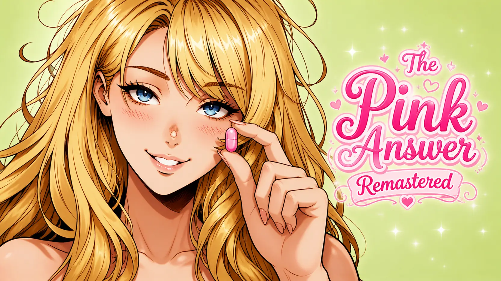 The Pink Answer Remastered porn xxx game download cover
