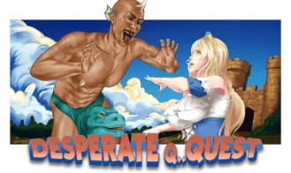 Desperate Q..Quest porn xxx game download cover